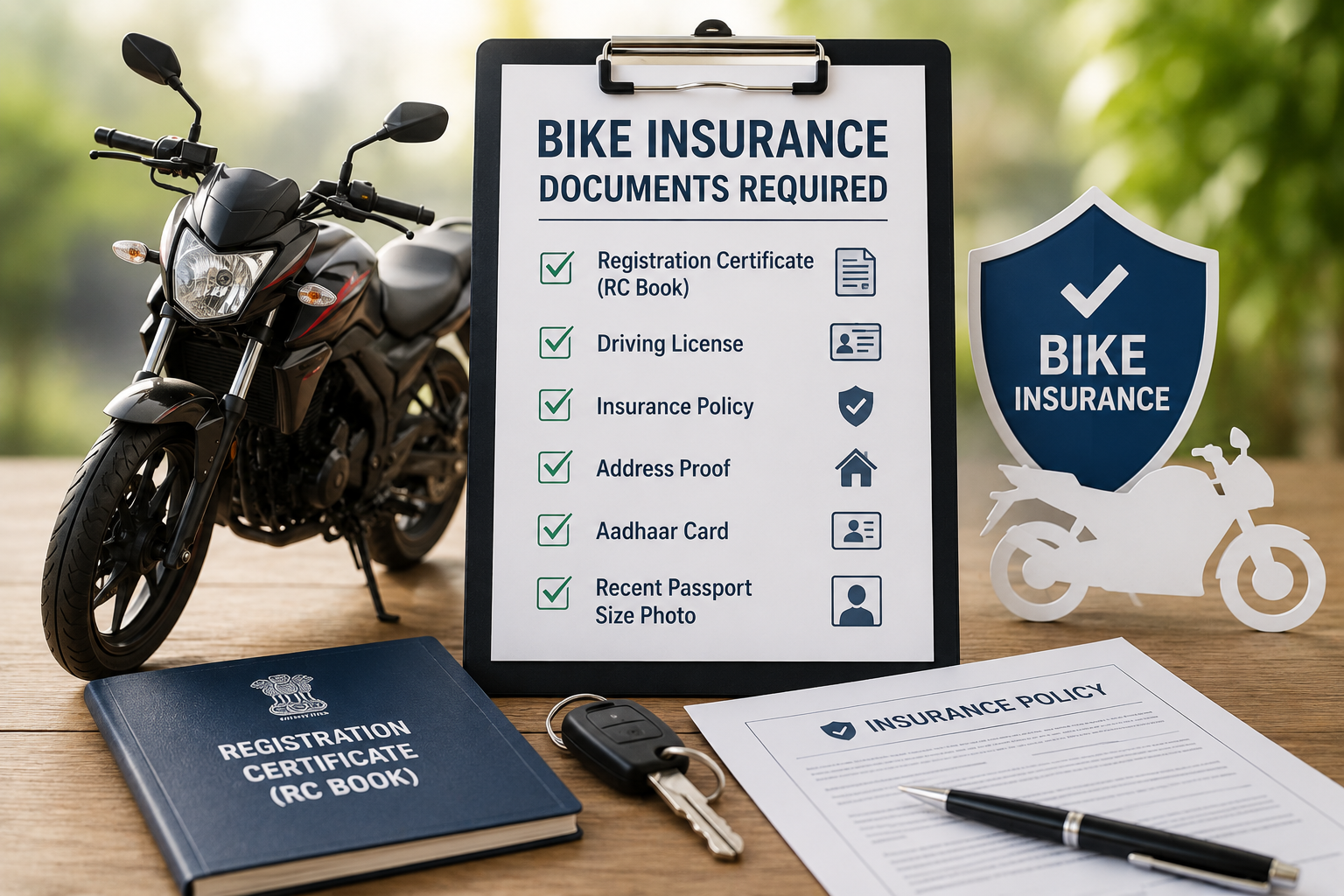 Bike Insurance Documents in Madurai